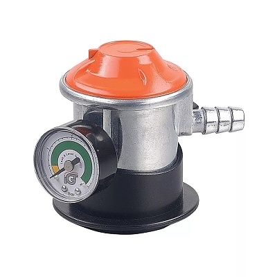 Редуцир вентил за ниско налягане с манометър PREMIUM GAS