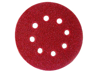 Шкурка за ексцентършлайф 125мм с 8 отвора 10бр. 