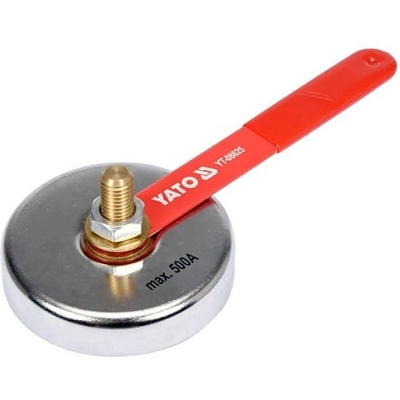 Заземяваща магнитна маса за заваряване 7кг. 500А 08625