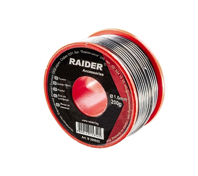 Тинол ø1.6mm 200g 60%Sn 40%Pb