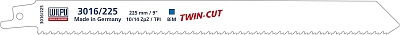 Нож за ел.трион 3016/225 2.5X225/205, BI-METALL