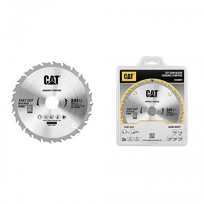 Диск за циркуляр CAT DA08001 184х30х1.4 24 зъба 