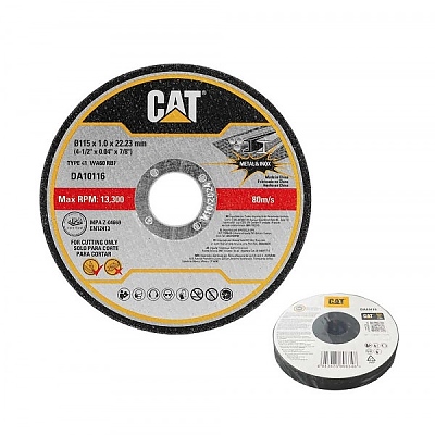 Диск за метал CAT DA10115 115х1мм 