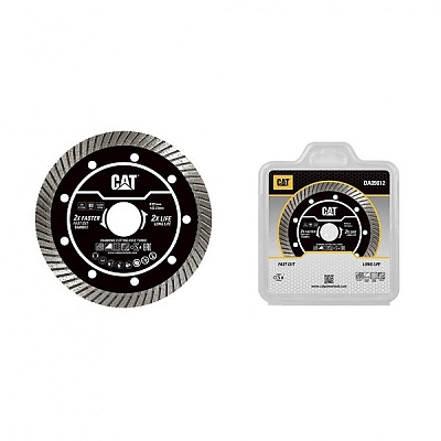 Диамантен Turbo диск CAT DA09012 125х22.23х2.2мм