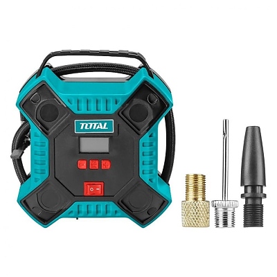Компресор за гуми TOTAL 35L/MIN 12V/160PSI TTAC1601