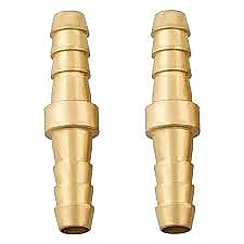 Щутцер двустранен за маркуч 8мм, 2бр .STELS