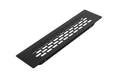 Алуминиева решетка 80x480, черен мат