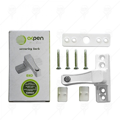 Райбер за PVC ELIT бял с бутон