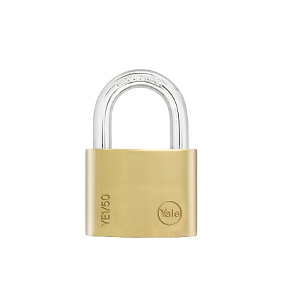 Катинар 50мм месинг YALE 3 ключа