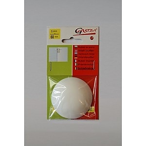 БУФЕР ЗА ВРАТА 1БР./60ММ/1-60-01/БЯЛ