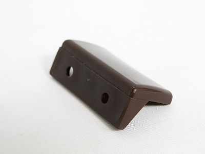 Дръжка за комарник кафява PVC 60x25x14мм