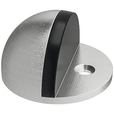 Стопер алуминиев за врата/сребро