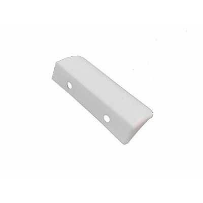 Дръжка за комарник бяла PVC 60x25x14мм