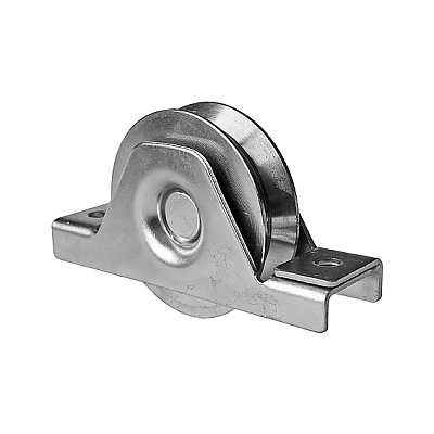 Ролка за плъзгащ портал долна с опора D80 H23мм.