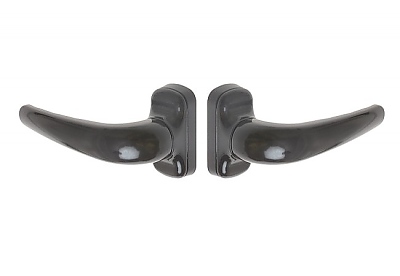 Дръжка за алуминиева врата COMFORT кафява