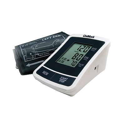 Дигитален апарат за измерване на кръвно налягане с маншон на бицепса Unimark BP 1209