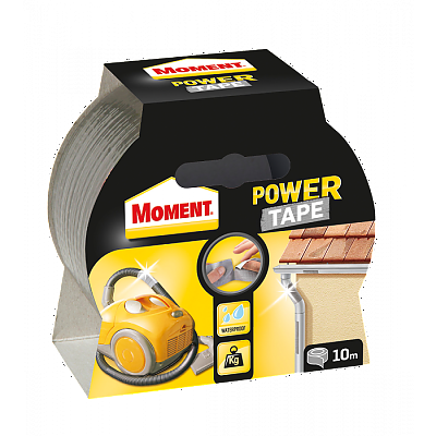Свръхздрава лепяща лента сребърна 10 м MOMENT