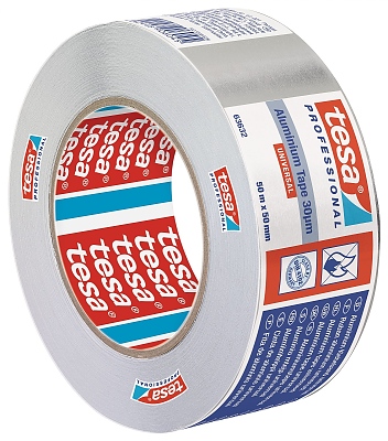 Лента алуминиева ТЕСА 50М х 50 х 0,65мм /63632-02