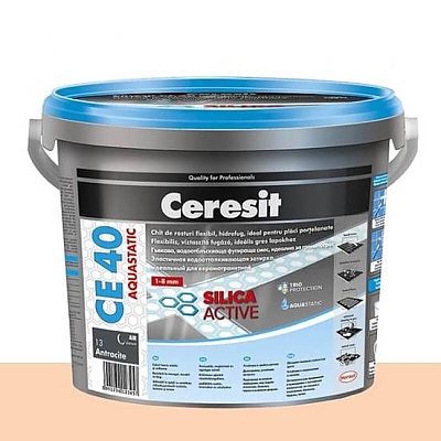 CERESIT CE40 фугираща смес гъвк.акваст. 2кг кремав 1214023