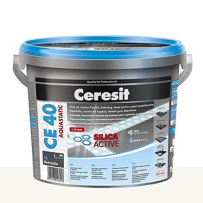 CERESIT CE40 фугираща смес гъвк.акваст. 2кг бяла  1214010