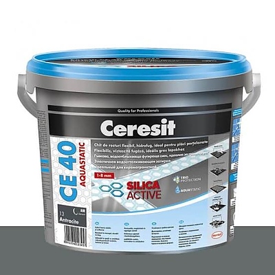CERESIT CE40 фугираща смес гъвк. акваст. 2 кг нощен блясък 1214041