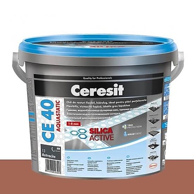 CERESIT CE40 фугираща смес гъвк.акваст. 2кг терра  1214017