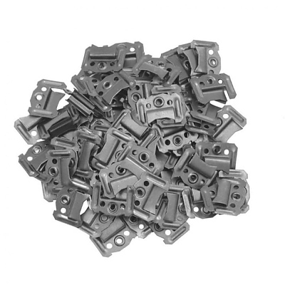 Скоби за монтаж на стенни панели и ламперия VOREL, 23 х 1 мм, 100 броя