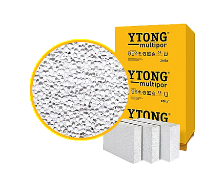 ГАЗОБЕТОН YTONG 600Х250 КОМФОРТ/ D400