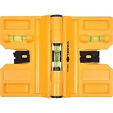 Нивелир сгъваем тип панта VOREL 3 либели ABS пластмаса 16012