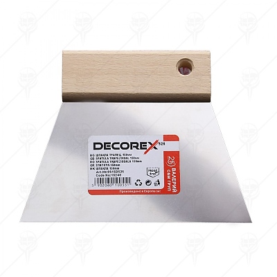 Шпакла трапецовидна 150мм. DECOREX