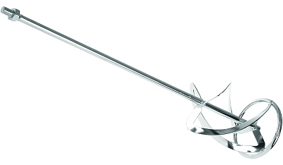 Бъркалка поцинкована за електрически миксер ø120x600xM14