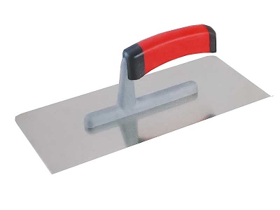 Маламашка неръждаема 28х13см Профи заоблена 