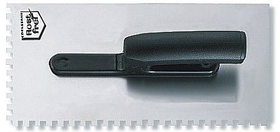 Маламашка неръждаема стомана с гребен 6 х 6 мм.