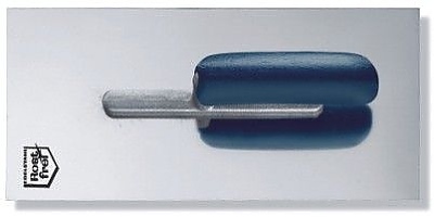 Маламашка неръждаема 270 х 130мм с дървена дръжка