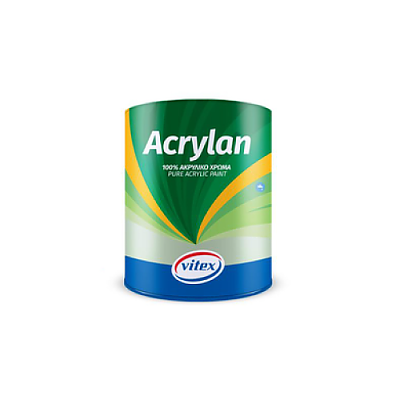 Акрилна боя АКРИЛАН BW 0.98 л 100% Vitex 