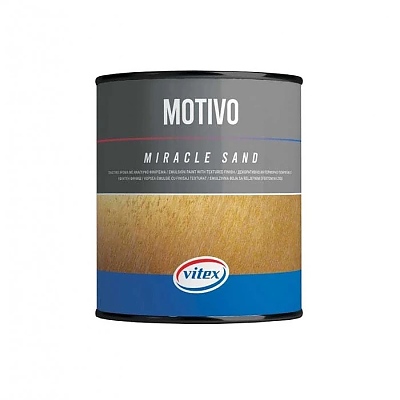Пясъчна мазилка /водоразтворима боя Vitex Motivo Silver 0,905 л.