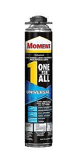 Полиуретаново пистолетно строително лепило 750мл. MOMENT ONE FOR ALL