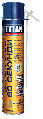 Полиуретаново ръчно лепило 60 секунди 750мл. TYTAN PROFESSIONAL ERGO