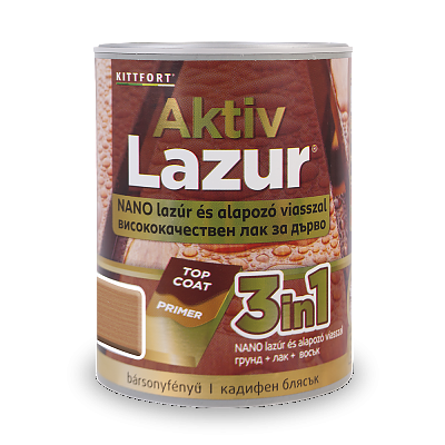 Лак активлазур тик 0,75л.