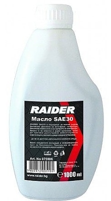 Масло двигателно SAE30 1л. RAIDER
