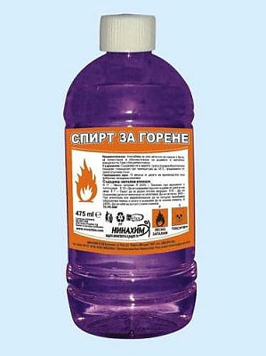 СПИРТ ЗА ГОРЕНЕ 0.475МЛ/12 БР/НИНАХИМ