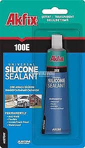 Силикон универсален 100E бял 50мл