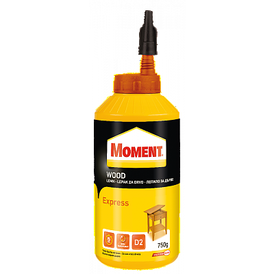 Лепило за дърво 750гр. MOMENT WOOD EXPRESS 