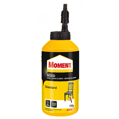 Лепило за дърво 750гр. MOMENT WOOD STANDART 