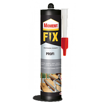 Монтажно лепило универсално 300мл. MOMENT PROFI FIX 