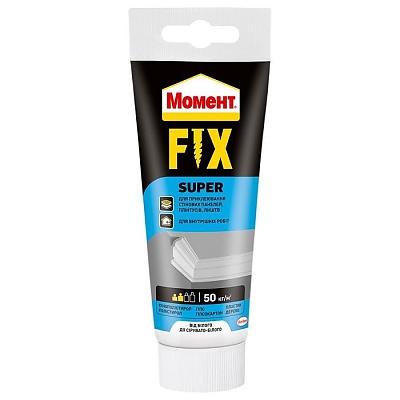 Монтажно лепило без разтворители 250мл. MOMENT FIX SUPER  / 1030014