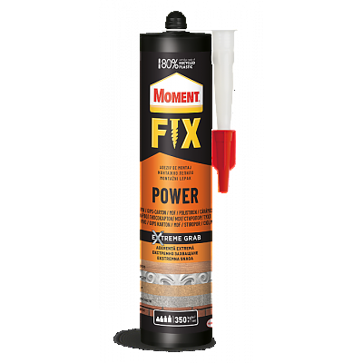 Монтажно лепило без разтворители 385гр. MOMENT FIX EXTREME 