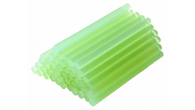 Силиконови пръчки прозрачни ø11х200mm 6бр