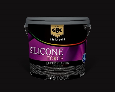 Интериорна боя GBC Super plastic silicon force 1л base W