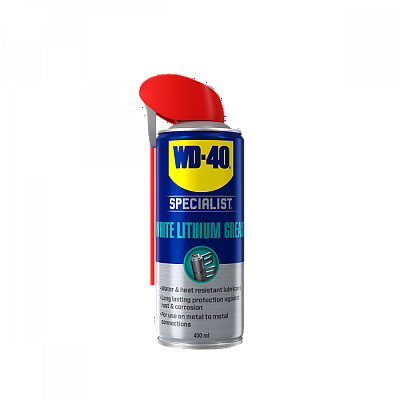 WD-40 SPECIALIST - бяла литиева грес 400мл 